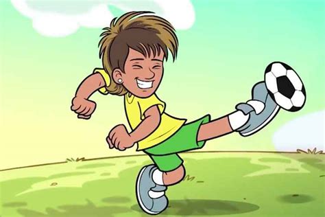 neymar em desenho animado|Veja a primeira animação de Neymar feita por Maurício de Sousa